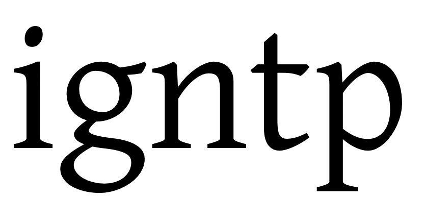 The IGNTP logo