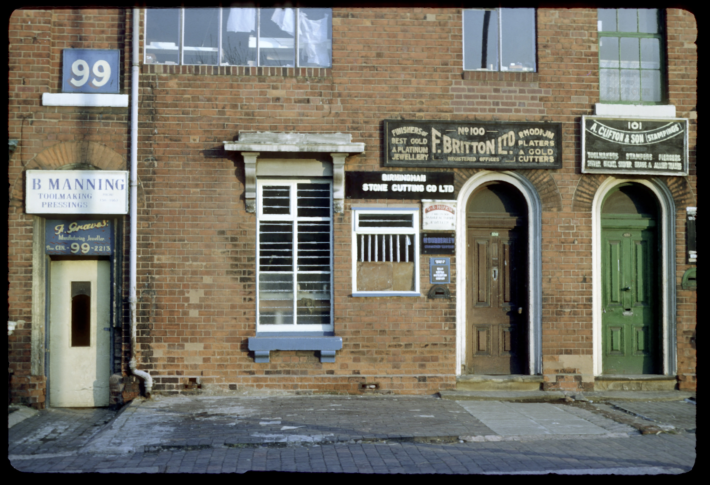 Typical workshops, Vyse Street, Jewellery Quarter, Birmingham - ePapers